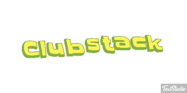 Clubstack Tekst effect