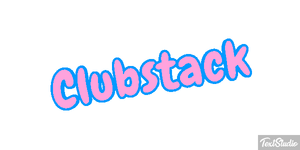 Clubstack Tekst effect