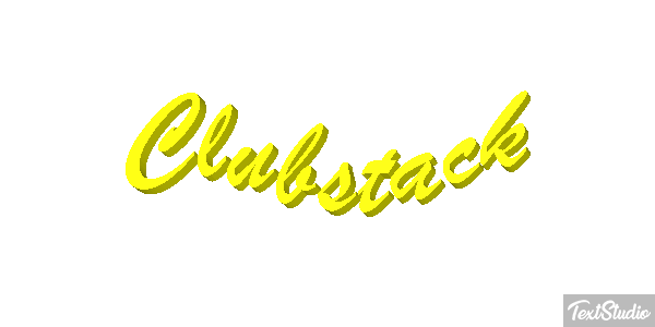 Clubstack Tekst effect