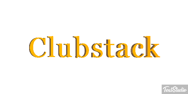 Clubstack Tekst effect