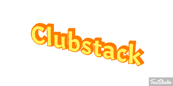 Clubstack Tekst effect