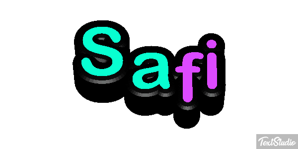 Safi Text effect