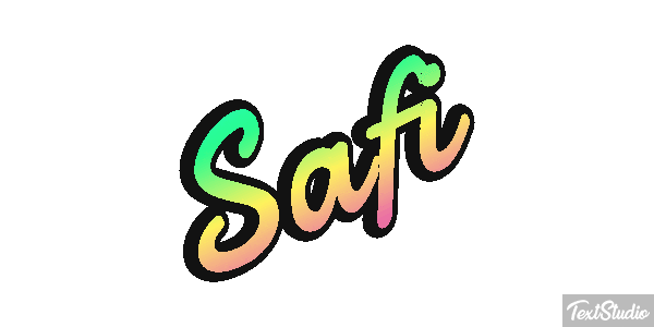 Safi Text effect