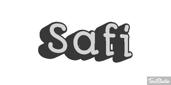 Safi Text effect