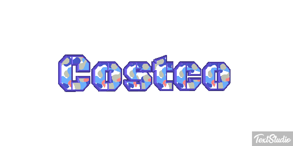 Costco Texteffekt