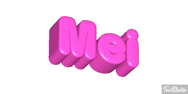 Mei Tekst effect