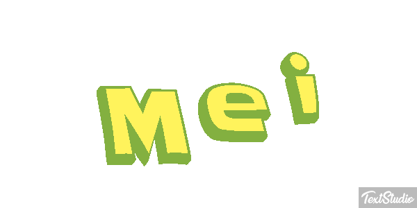 Mei Tekst effect