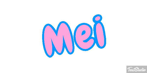 Mei Tekst effect