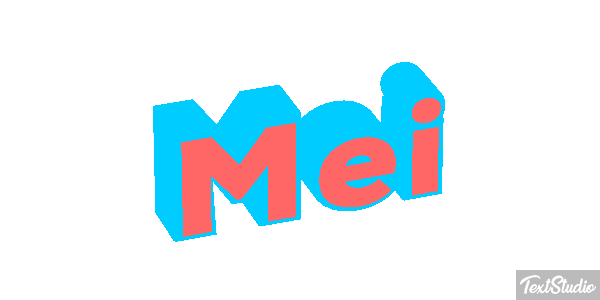 Mei Tekst effect