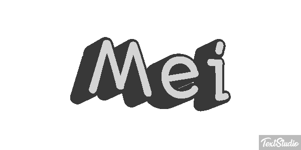 Mei Tekst effect