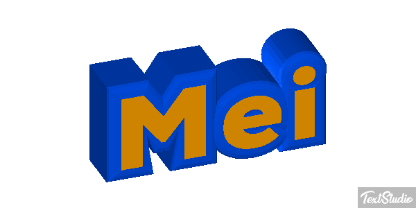 Mei Tekst effect