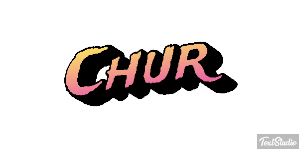 Chur Efecto de texto
