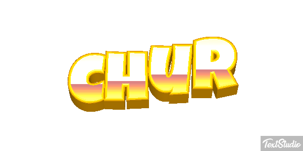 Chur Efecto de texto