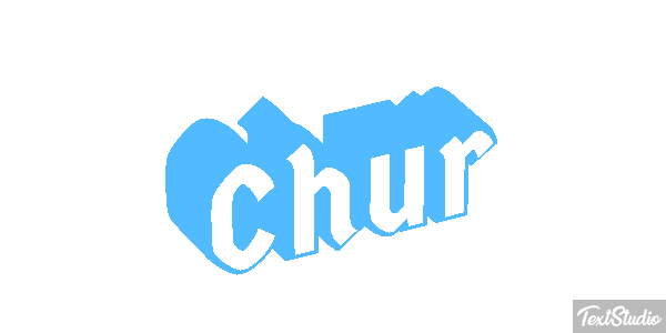 Chur Efecto de texto