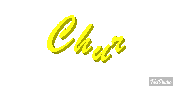 Chur Efecto de texto