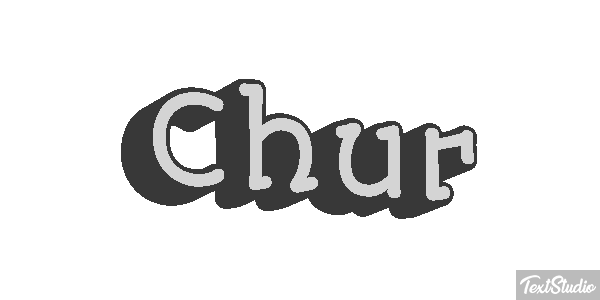 Chur Efecto de texto