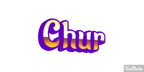 Chur Efecto de texto