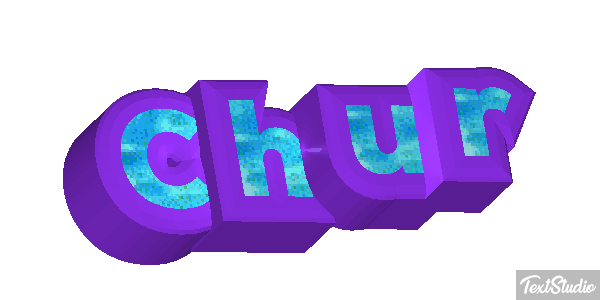 Chur Efecto de texto