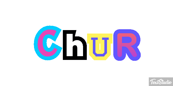 Chur Efecto de texto