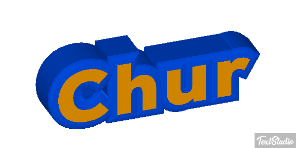 Chur Efecto de texto