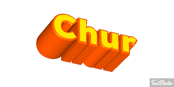 Chur Efecto de texto