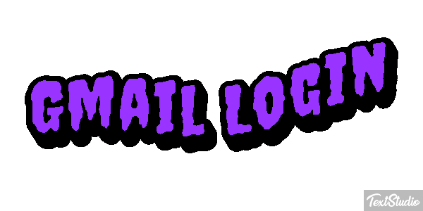 Gmail Login Efekt tekstowy