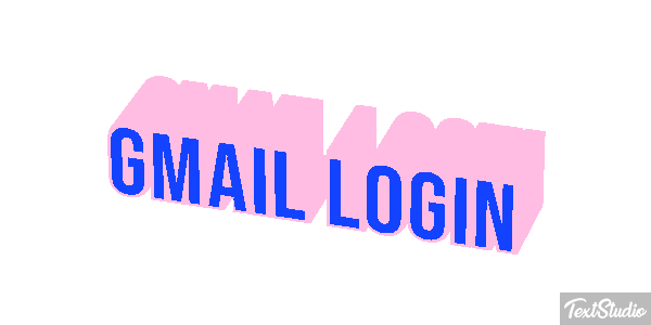 Gmail Login Efekt tekstowy