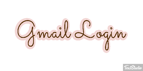 Gmail Login Efekt tekstowy
