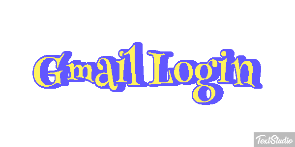 Gmail Login Efekt tekstowy