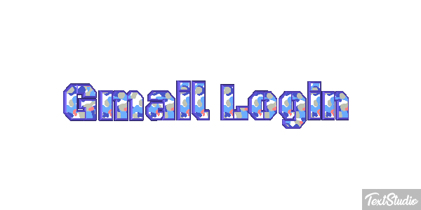 Gmail Login Efekt tekstowy