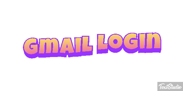 Gmail Login Efekt tekstowy