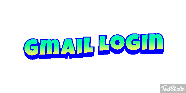 Gmail Login Efekt tekstowy