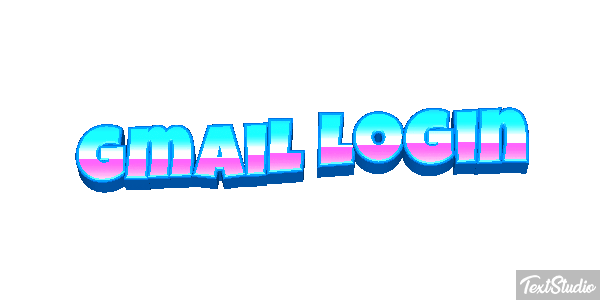 Gmail Login Efekt tekstowy