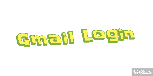 Gmail Login Efekt tekstowy