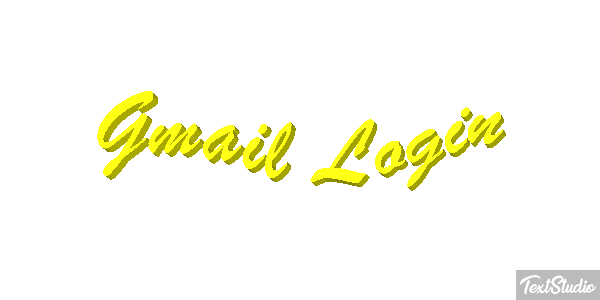Gmail Login Efekt tekstowy