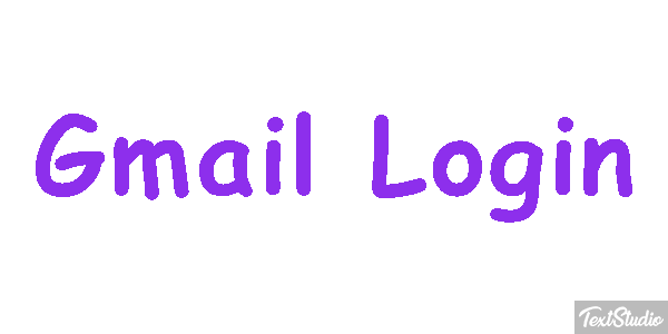 Gmail Login Efekt tekstowy