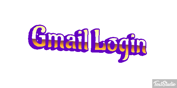 Gmail Login Efekt tekstowy