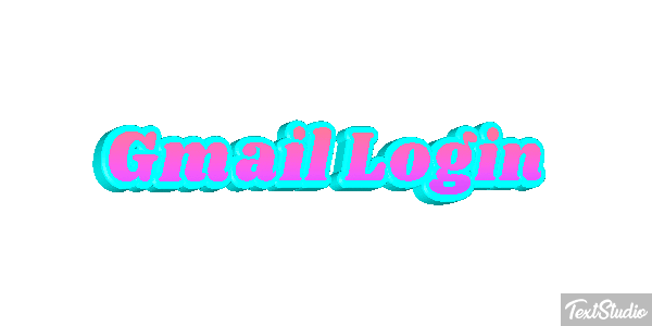 Gmail Login Efekt tekstowy