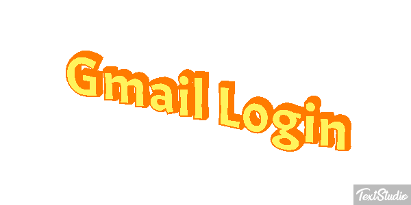 Gmail Login Efekt tekstowy