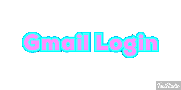 Gmail Login Efekt tekstowy