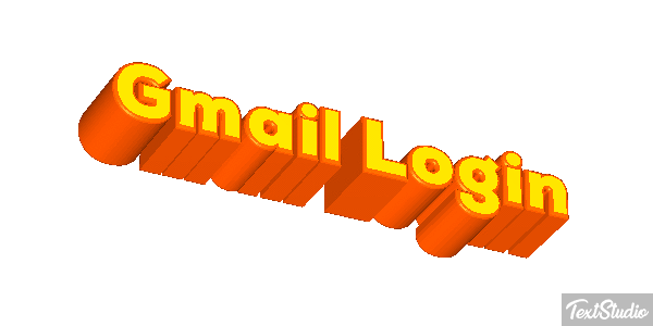 Gmail Login Efekt tekstowy