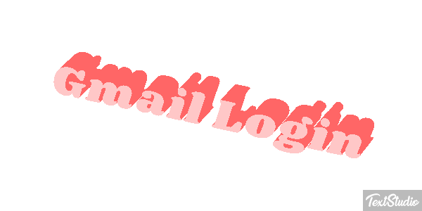 Gmail Login Efekt tekstowy