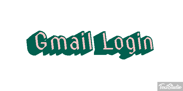 Gmail Login Efekt tekstowy