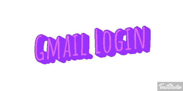 Gmail Login Efekt tekstowy