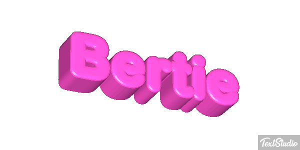 Bertie Text effect