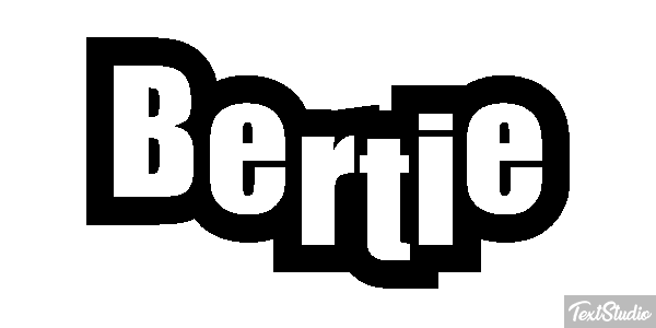 Bertie Text effect