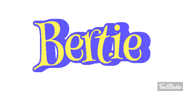 Bertie Text effect