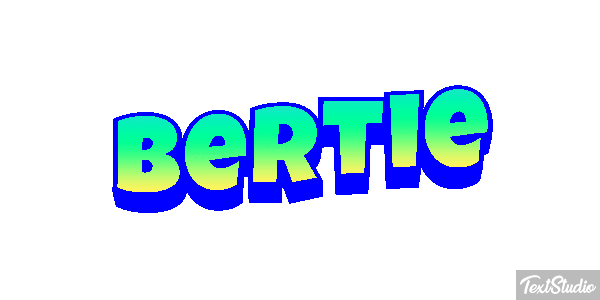 Bertie Text effect
