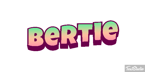Bertie Text effect