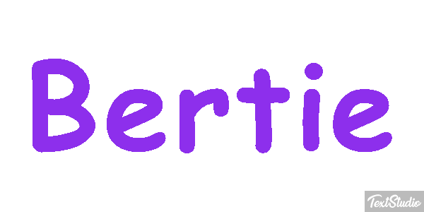 Bertie Text effect